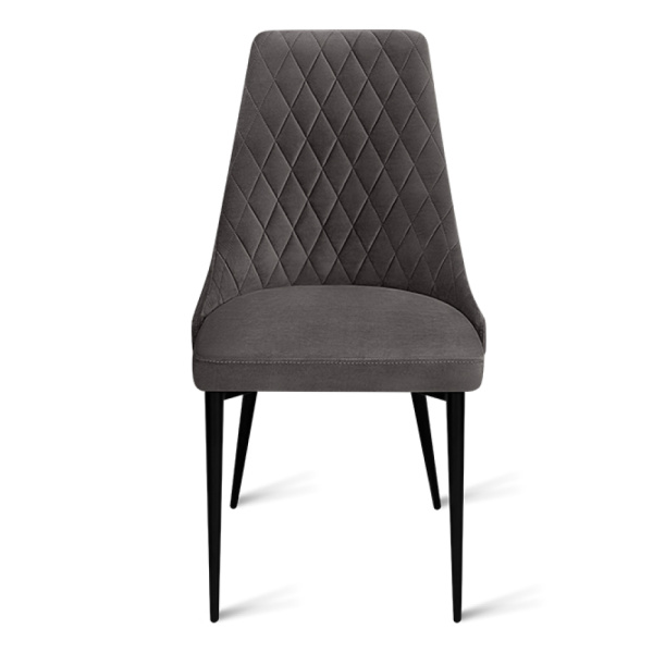 Стул B240 (B240 SMOKE VL17, BK VD)